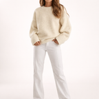 Women's Plush Sweater Top – Soft Warm Everyday Comfort