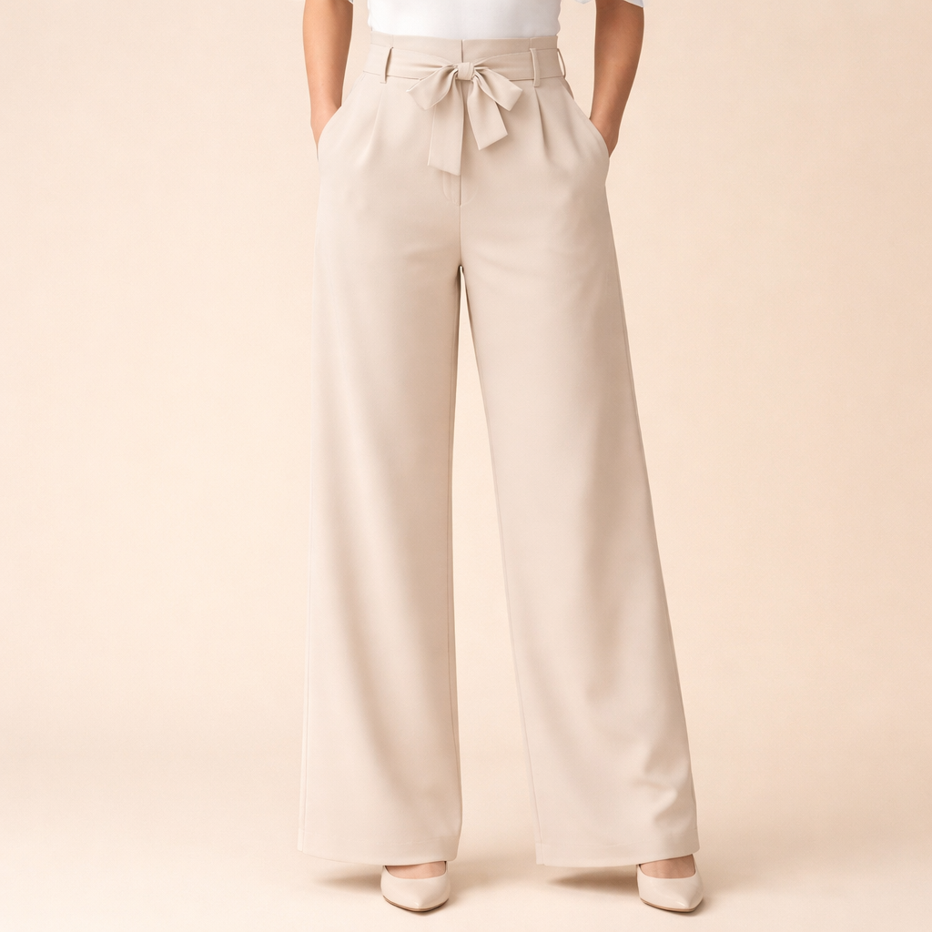 Women's Casual Wide-Leg Trousers – relaxed everyday comfort