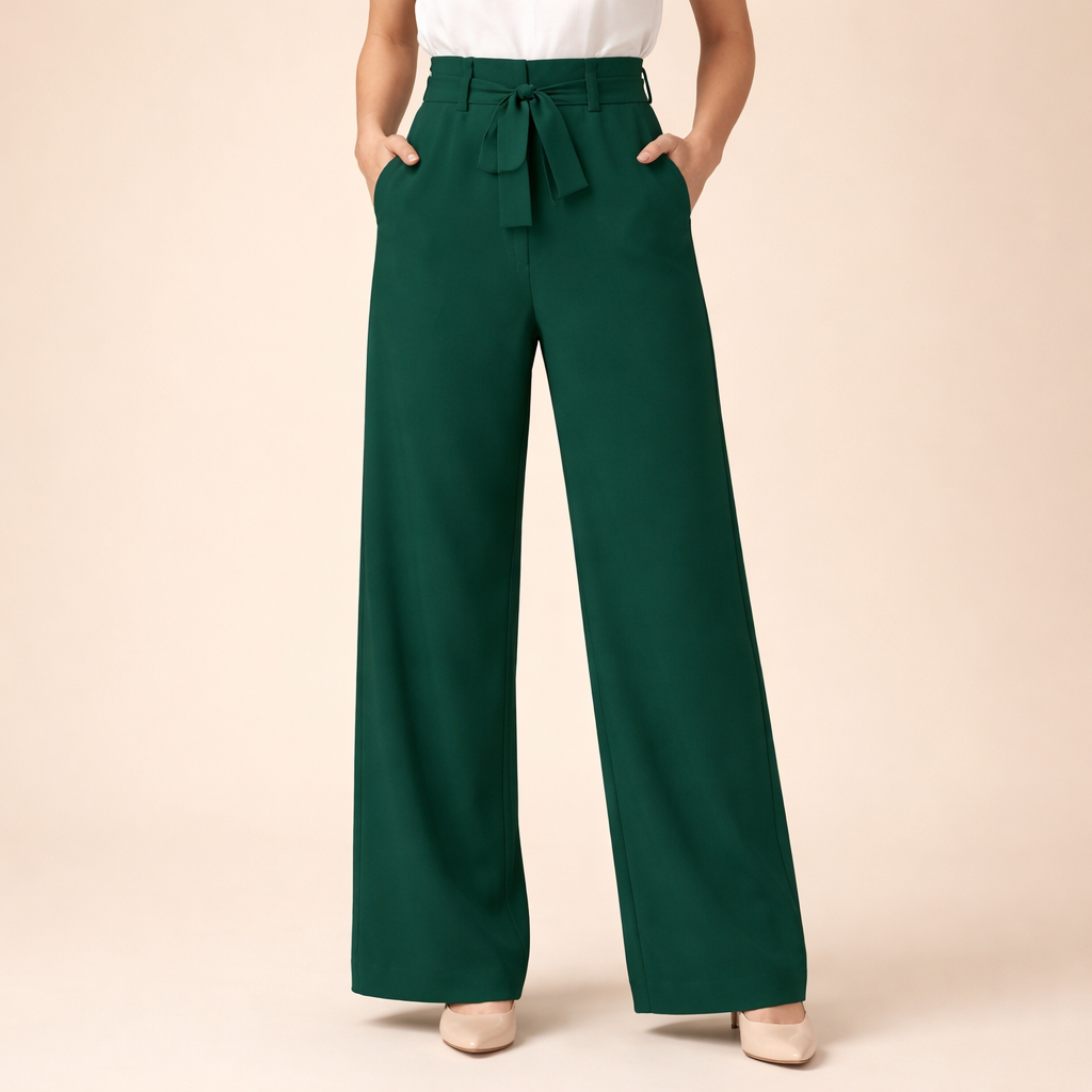 Women's Casual Wide-Leg Trousers – relaxed everyday comfort
