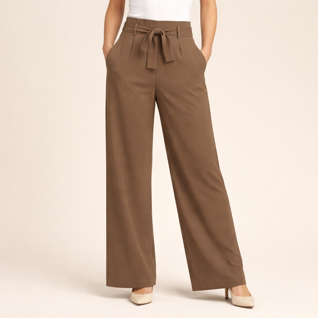 Women's Casual Wide-Leg Trousers – relaxed everyday comfort