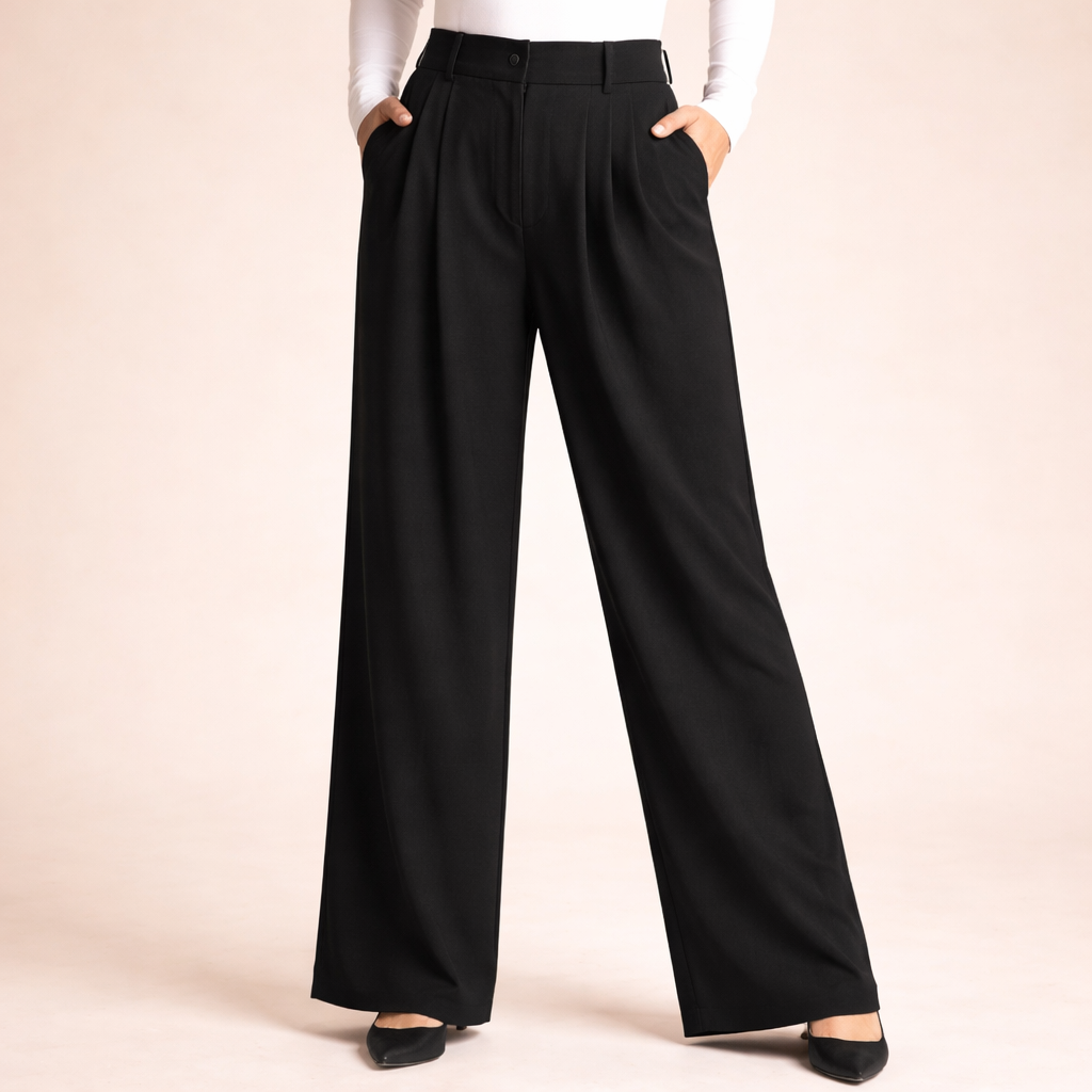 Women's Wide-Leg Elegant Pants – refined comfort for daily wear