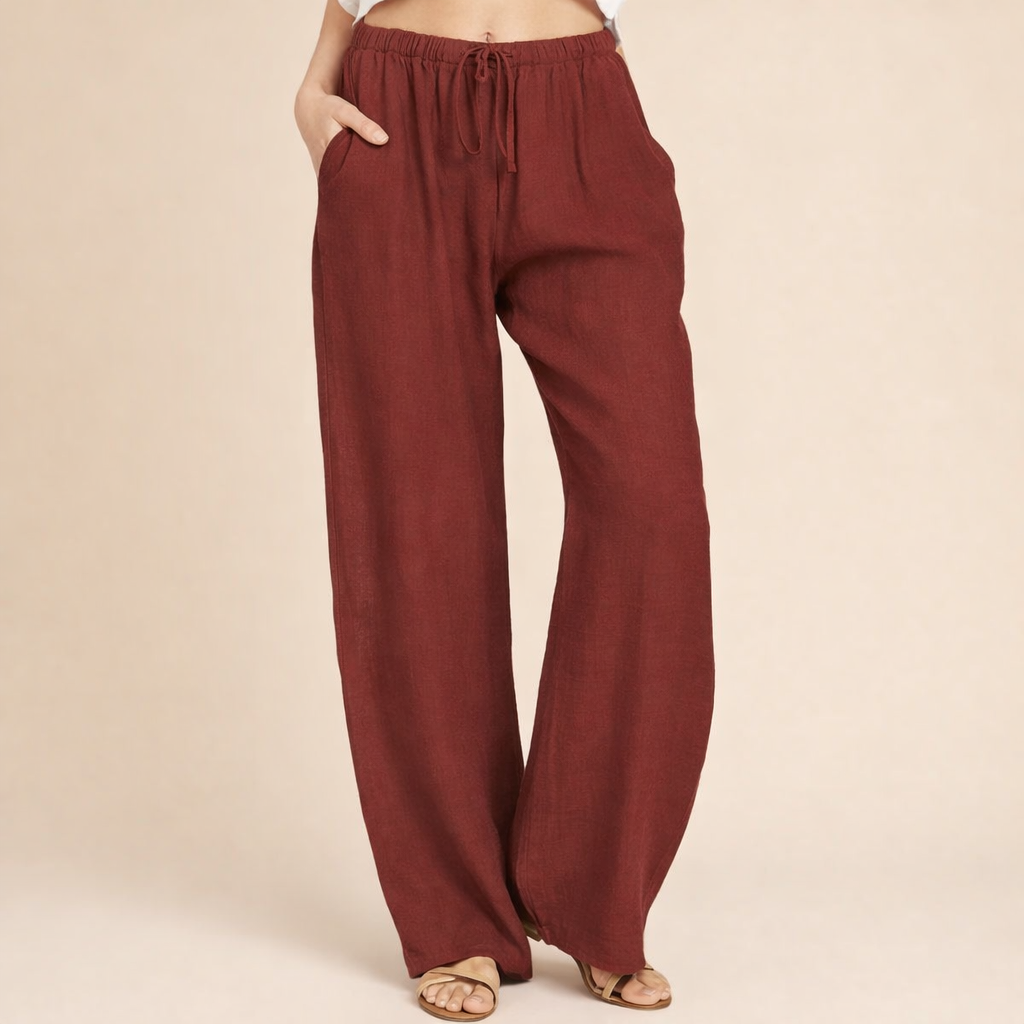 Women's Wide Leg Casual Pants – Relaxed Fit Everyday Comfort